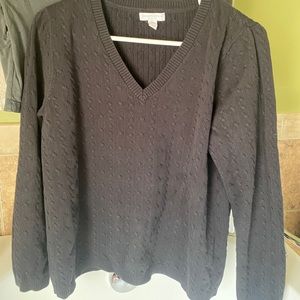 Vintage v neck sweater